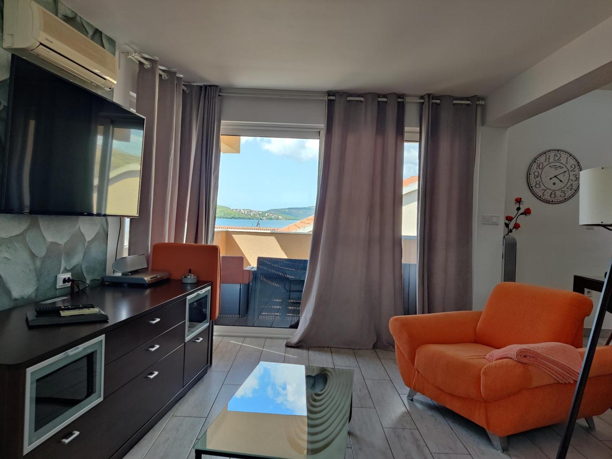 Apartments Villa A - Heating Pool 特罗吉尔 外观 照片