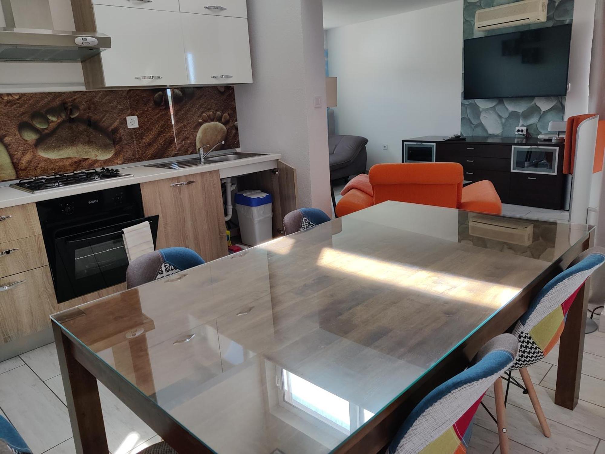 Apartments Villa A - Heating Pool 特罗吉尔 外观 照片